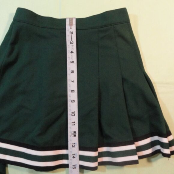 CHEER  HALLOWEEN CHEERLEADER UNIFORM COSTUME TOP -32 / 17 SKIRT -9 / 14 LD 6474 - Picture 16 of 16